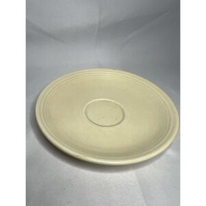 Vintage Homer Laughlin‎ FIESTAWARE Original Ivory Cream Demitasse Saucer